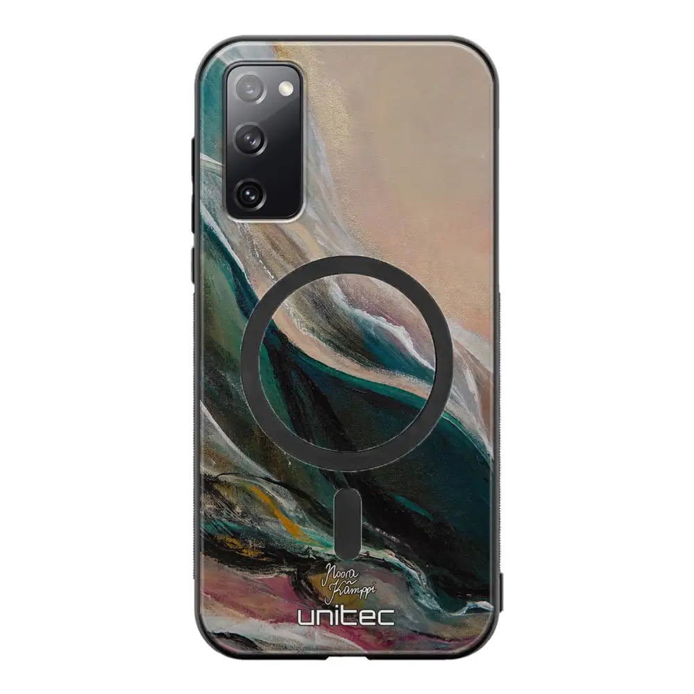 Samsung Galaxy S20 FE modern art suojakuoret - Nudge - Noora Kämppi