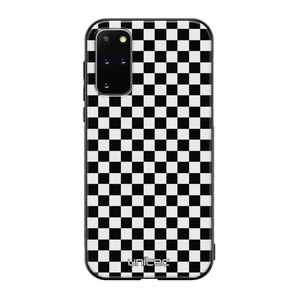 Samsung Galaxy S20 Plus suojakuoret - Black And White - Ei