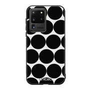 Samsung Galaxy S20 Ultra pallo suojakuoret - Musta Pallo - Ei