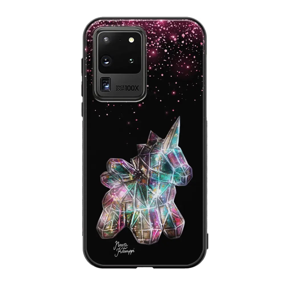Samsung Galaxy S20 Ultra unicorn suojakuoret - Pinkki - Noora Kämppi - Ei