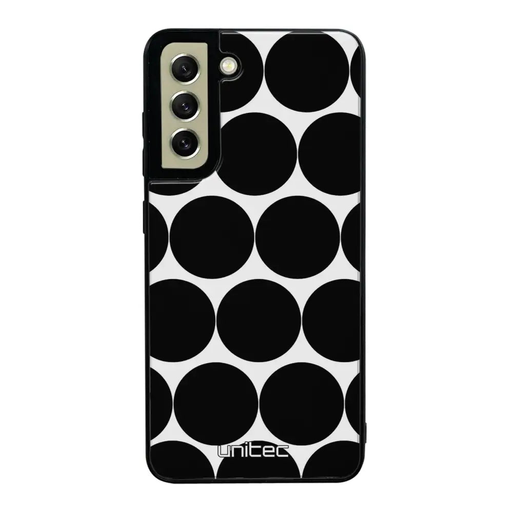 Samsung Galaxy S21 FE pallo suojakuoret - Musta Pallo - Ei