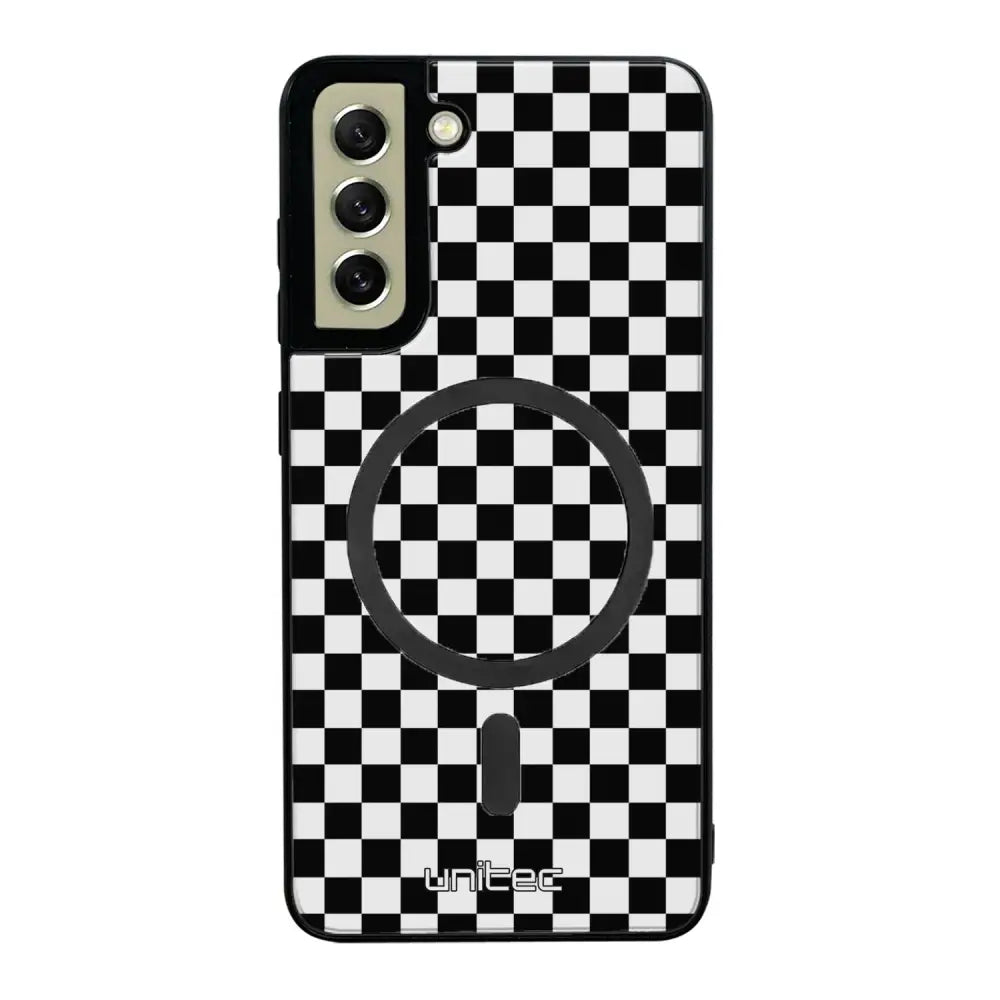 Samsung Galaxy S21 FE suojakuoret - Black And White