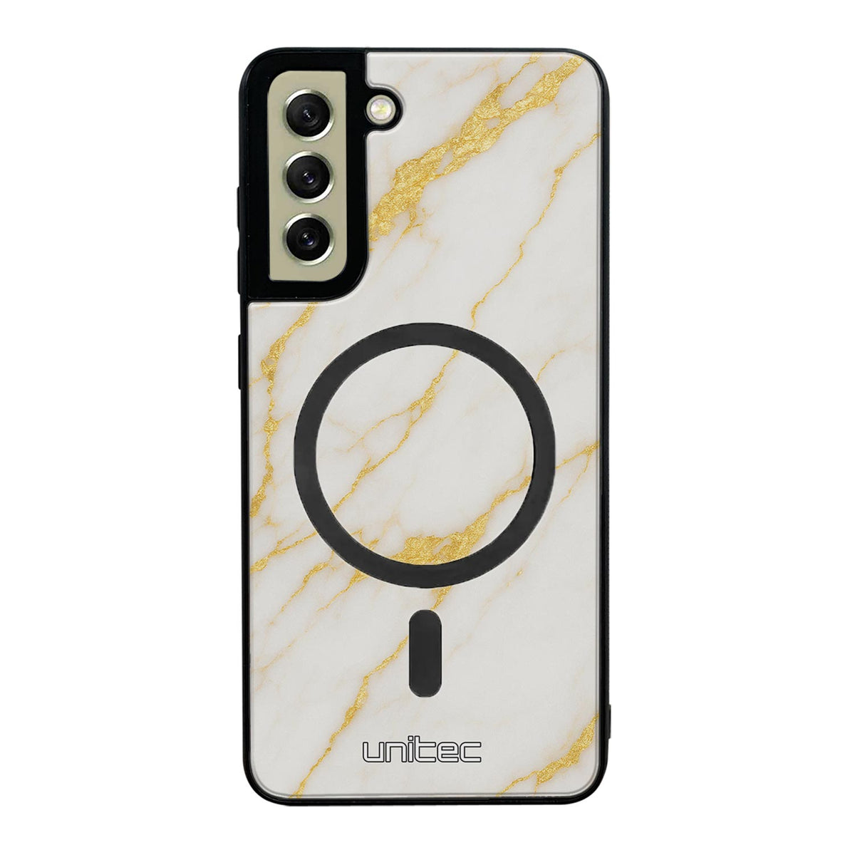 Samsung Galaxy S21 FE Suojakuoret Marmori – White Luxe