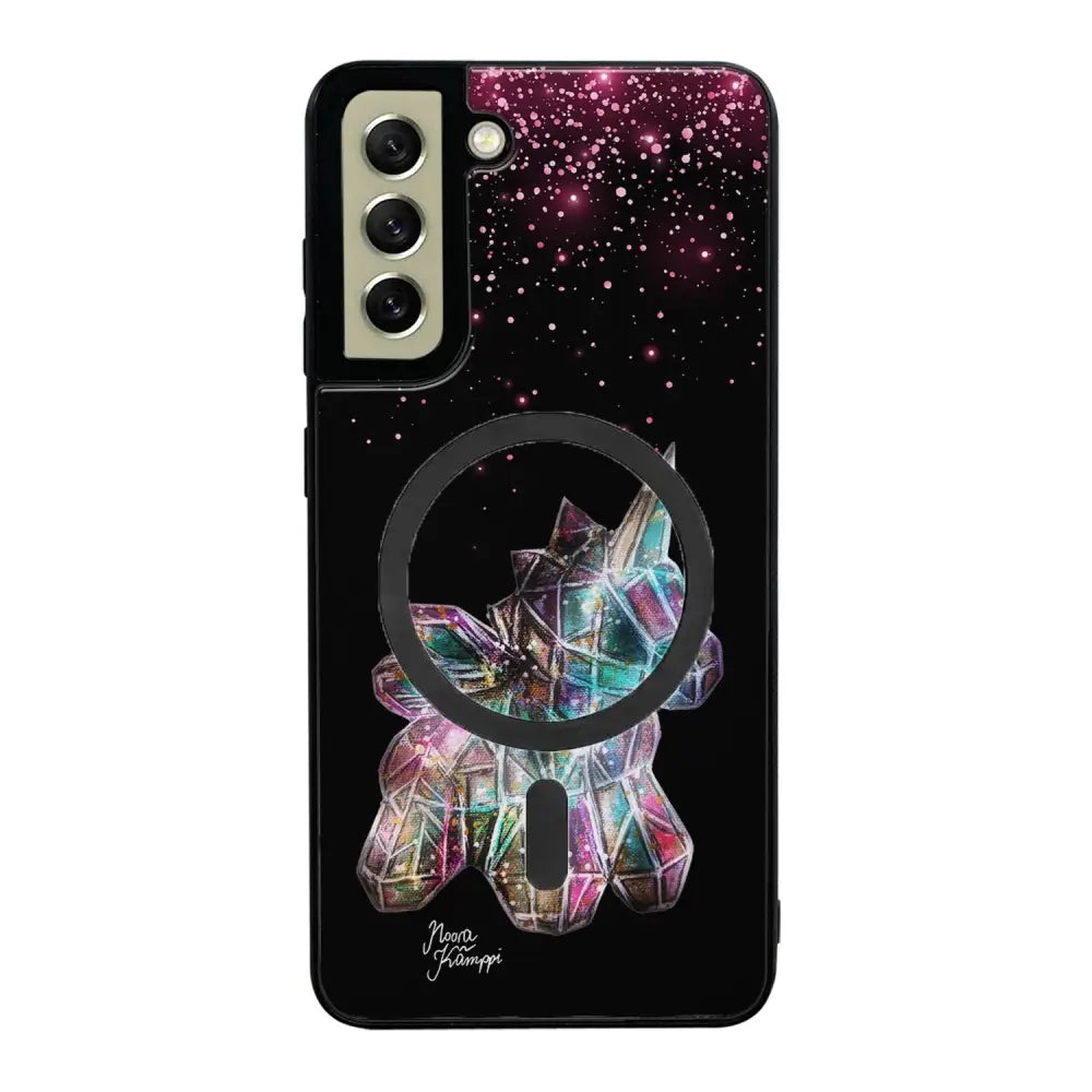 Samsung Galaxy S21 FE unicorn suojakuoret - Pinkki - Noora Kämppi