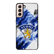 Samsung Galaxy S21 jääkiekko suojakuoret - Leijonat - Ei