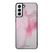 Samsung Galaxy S21 Plus marmori suojakuoret - Pink Pok Rie - Ei