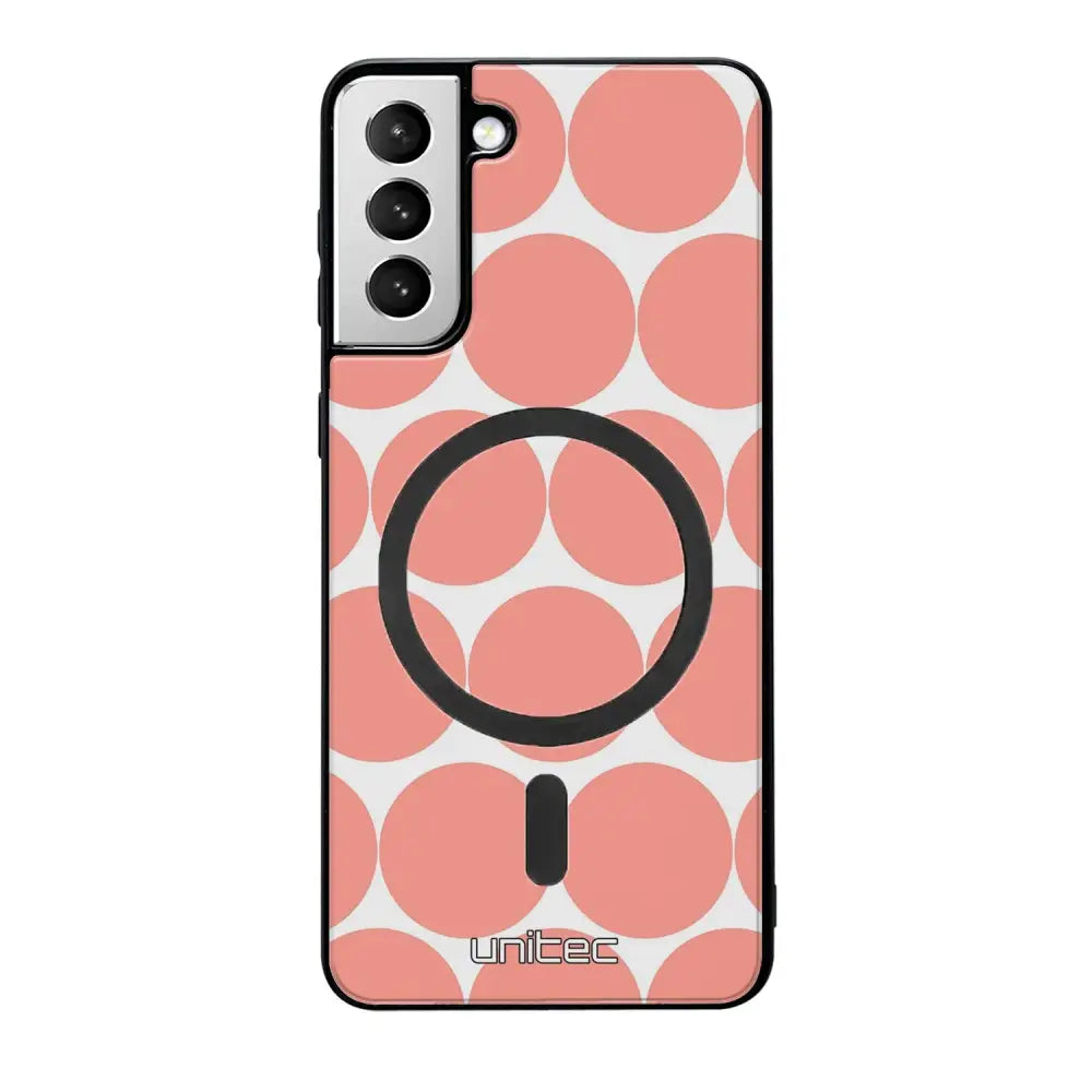 Samsung Galaxy S21 Plus pallo suojakuoret - Pinkki Pallo