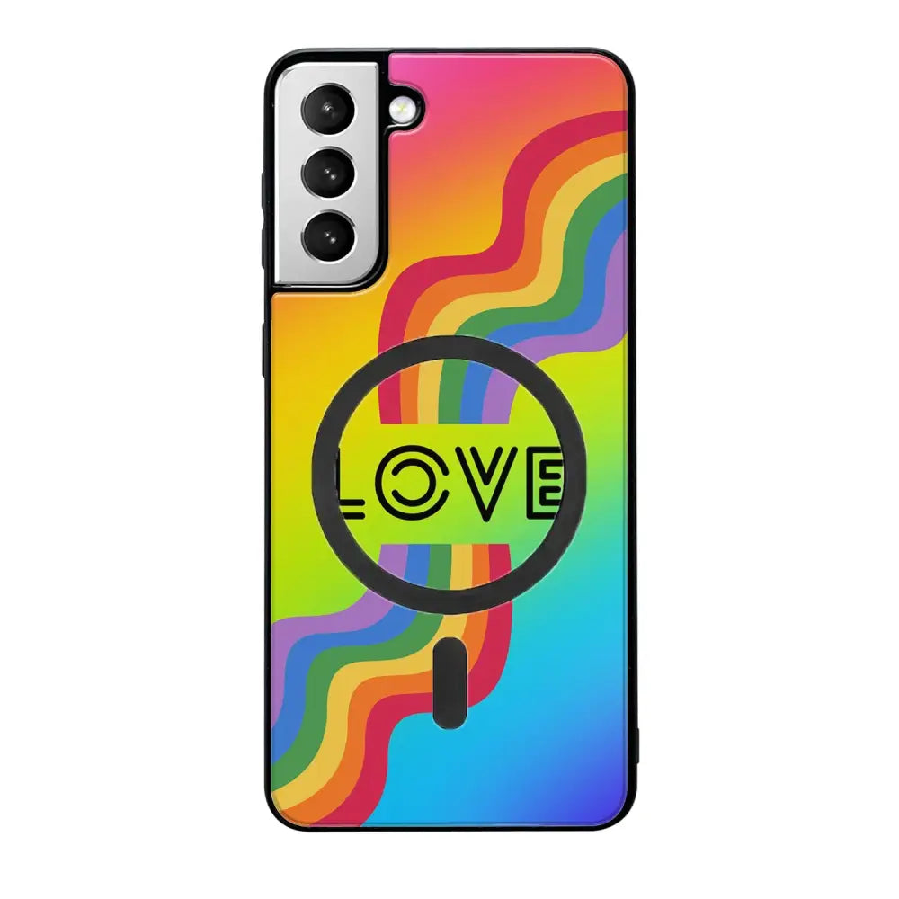 Samsung Galaxy S21 Plus pride suojakuoret - Love