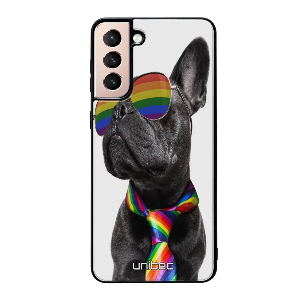 Samsung Galaxy S21 pride suojakuoret - Pride Dog - Ei