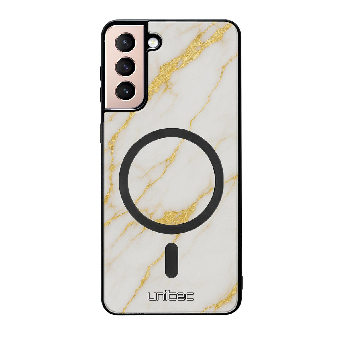 Samsung Galaxy S21 Suojakuoret Marmori – White Luxe