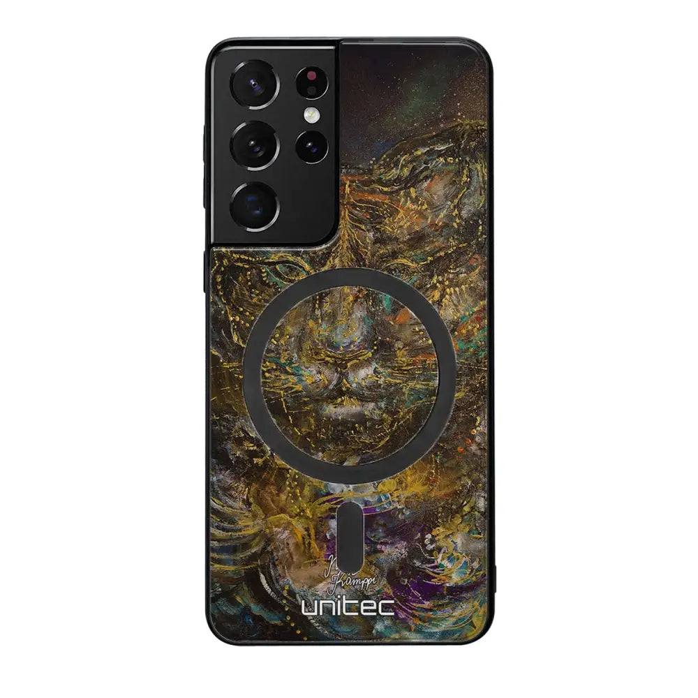 Samsung Galaxy S21 Ultra animal kingdom suojakuoret - Fearless - Noora Kämppi