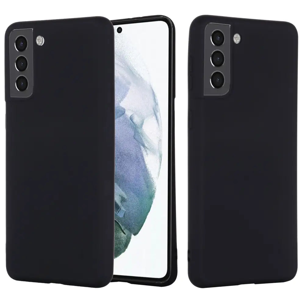 Samsung Galaxy S22 5G Silikonikuori - Musta