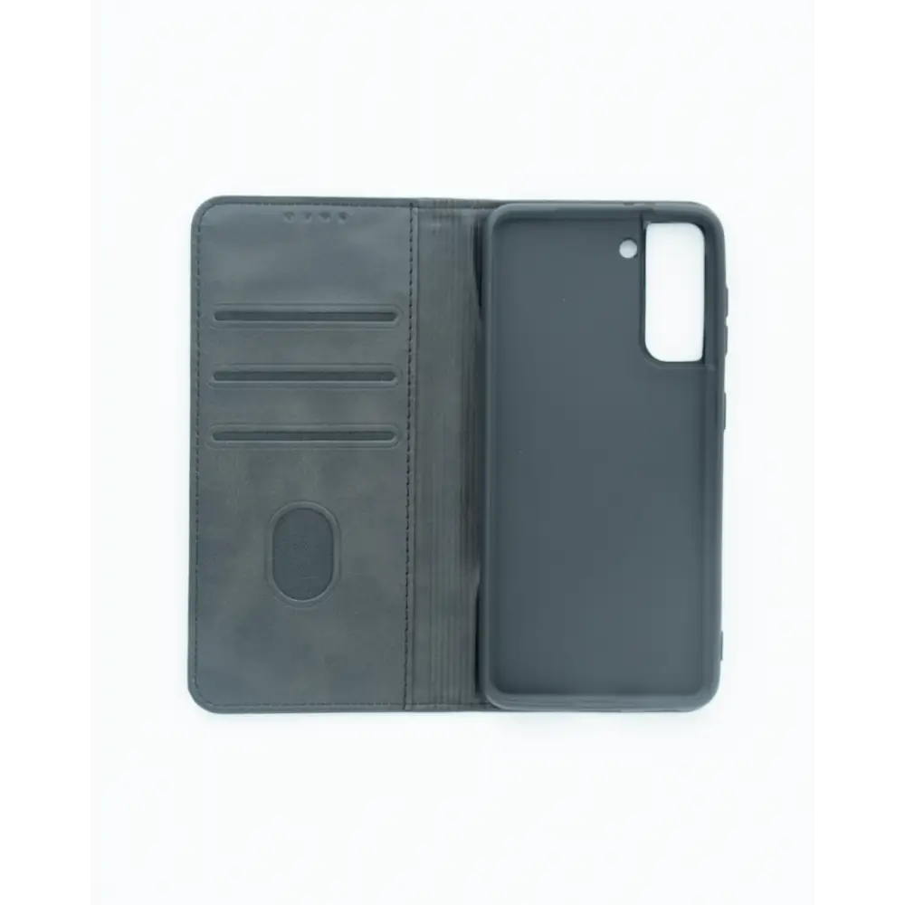 Samsung Galaxy S22 5G Unitec Lompakko Suojakotelo Musta