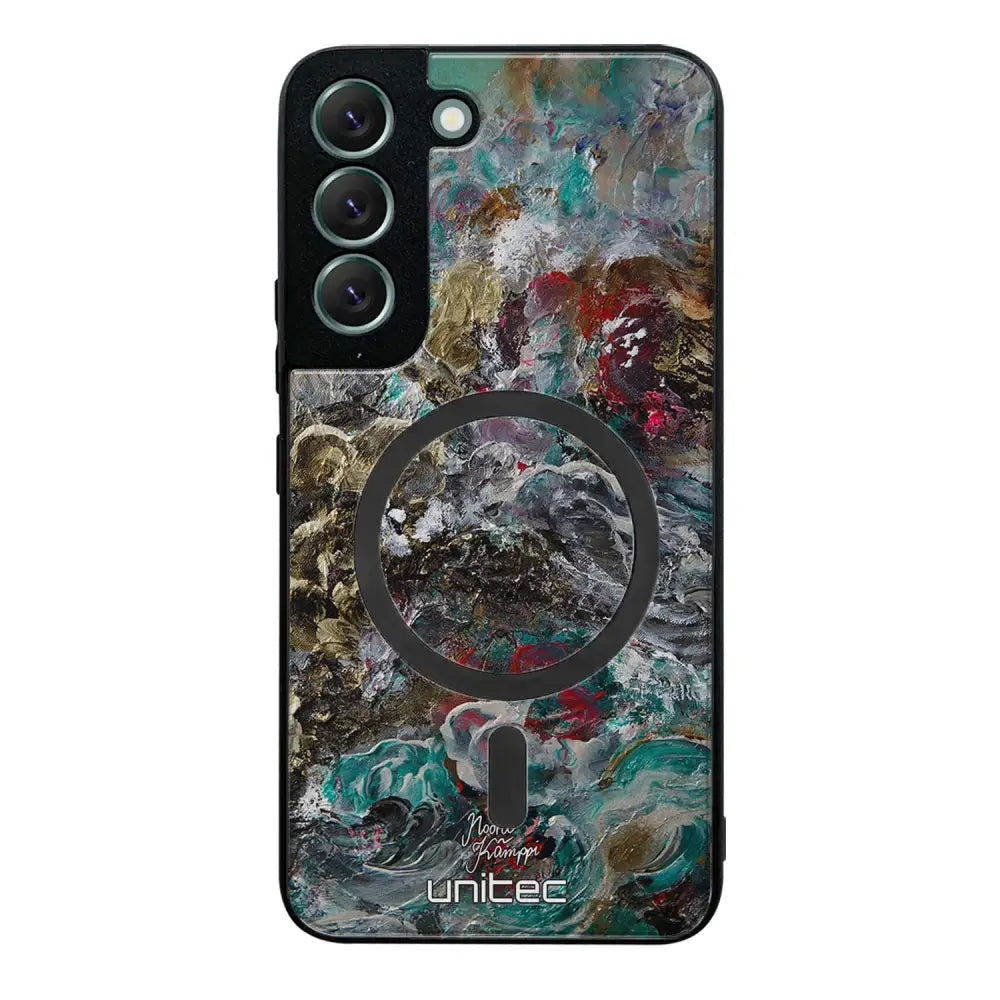 Samsung Galaxy S22 modern art suojakuoret - Heart Knows - Noora Kämppi