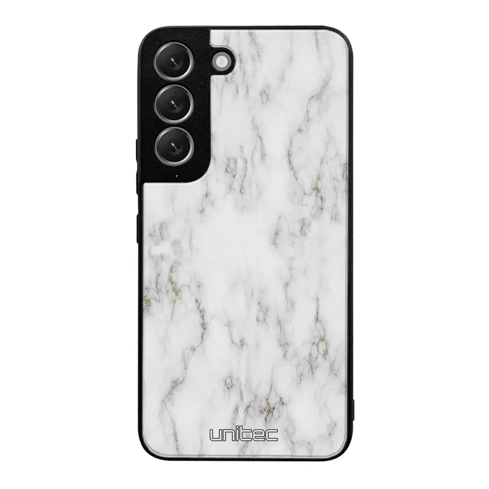 Samsung Galaxy S22 Plus marmori suojakuoret - White Marble - Ei