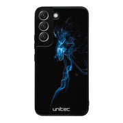 Samsung Galaxy S22 Plus suojakuoret - Blue Smoke On Black - Ei