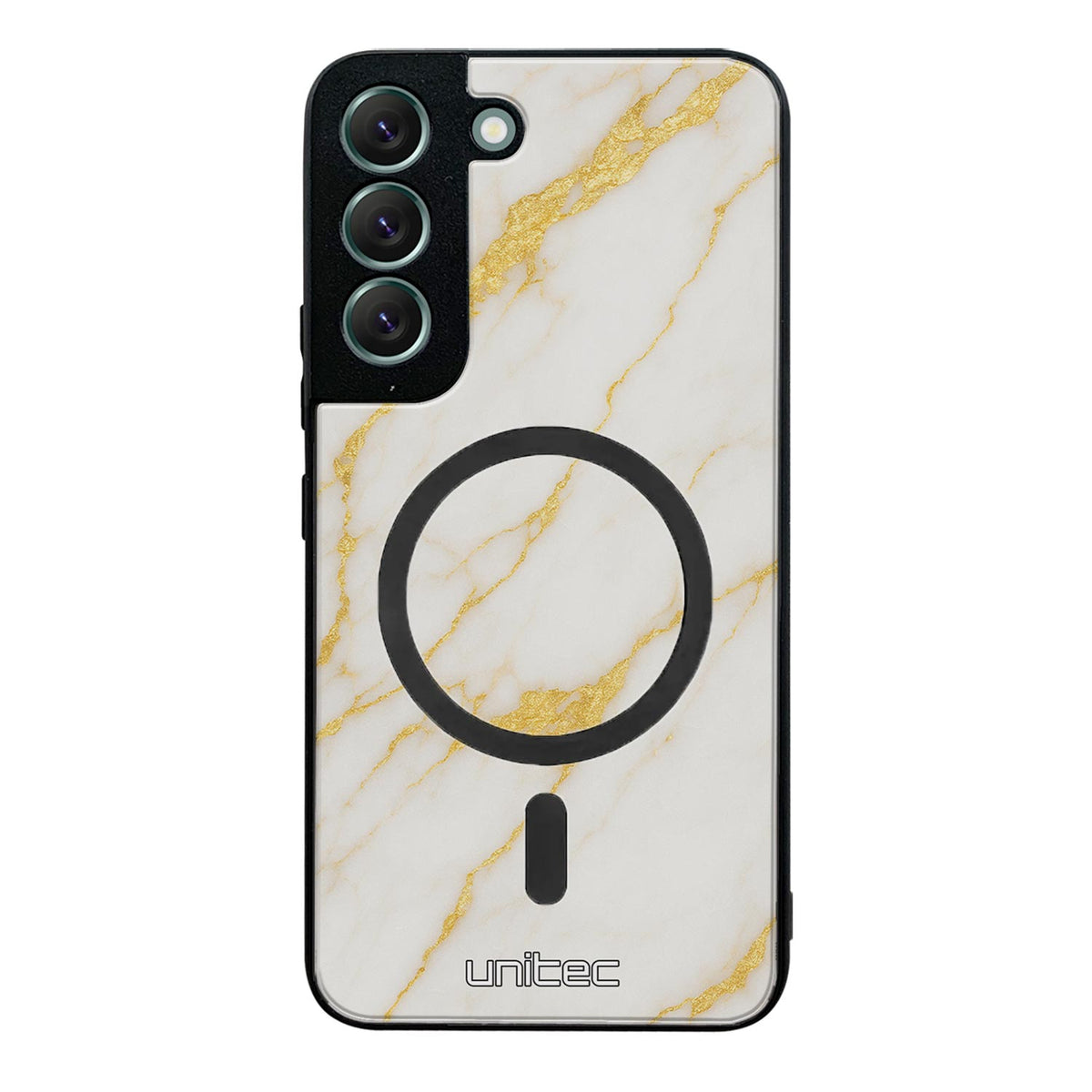 Samsung Galaxy S22 Suojakuoret Marmori – White Luxe