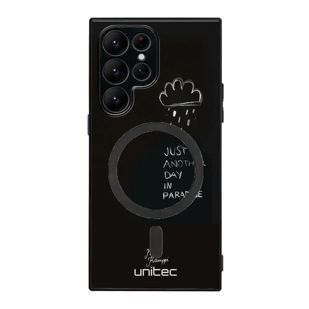 Samsung Galaxy S22 Ultra surrealistic sadness suojakuoret - Just Another Day - Noora Kämppi