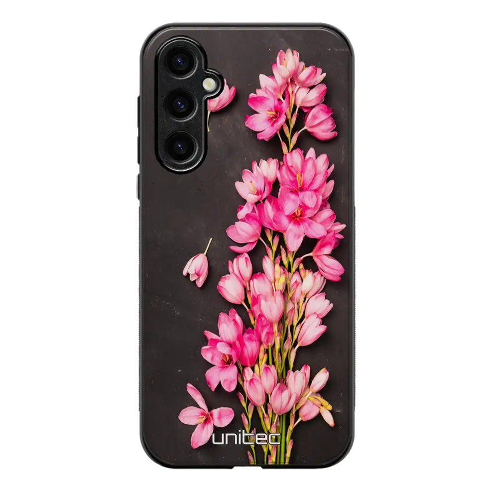 Samsung Galaxy S23 FE kukka suojakuoret - Pink Flowers - Ei
