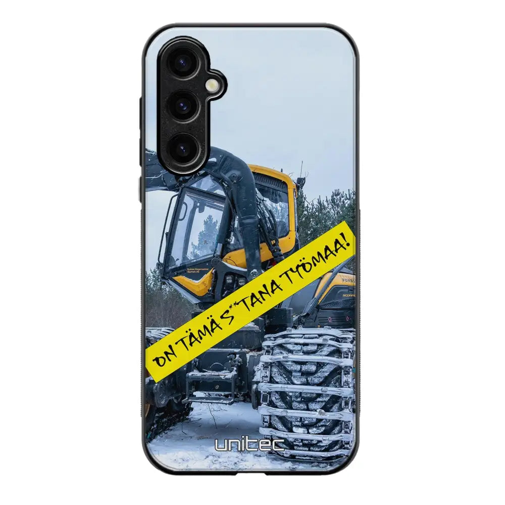 Samsung Galaxy S23 FE meemi suojakuoret - Työmaa - Ei