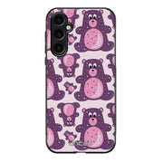 Samsung Galaxy S23 FE suojakuoret - Purple Teddy Bear - Ei