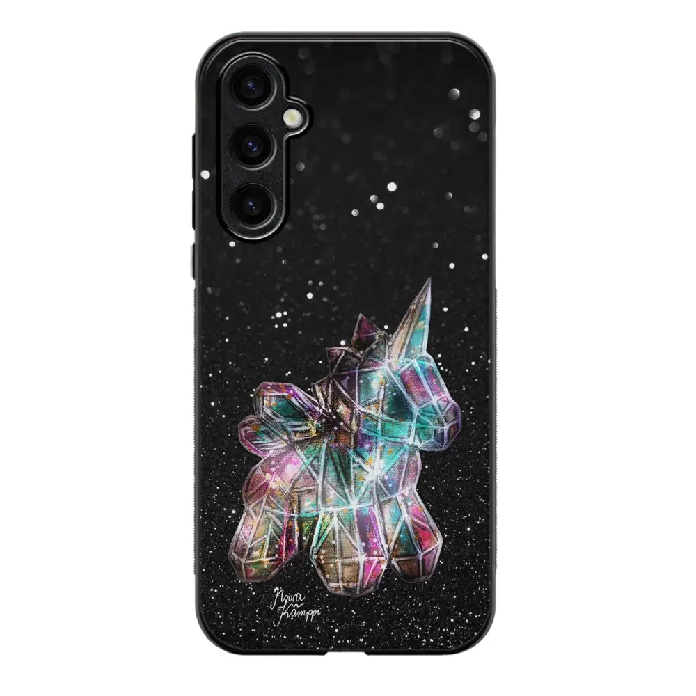 Samsung Galaxy S23 FE unicorn suojakuoret - Valkoinen - Noora Kämppi - Ei