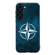 Samsung Galaxy S23 nato suojakuoret - Sininen - Ei