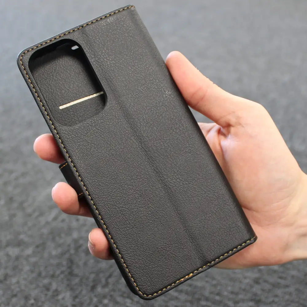 Samsung Galaxy S23 Plus 5G Lompakko Suojakuori - Musta