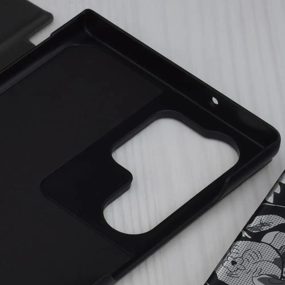 Samsung Galaxy S23 Ultra Flip suojakuori - Musta