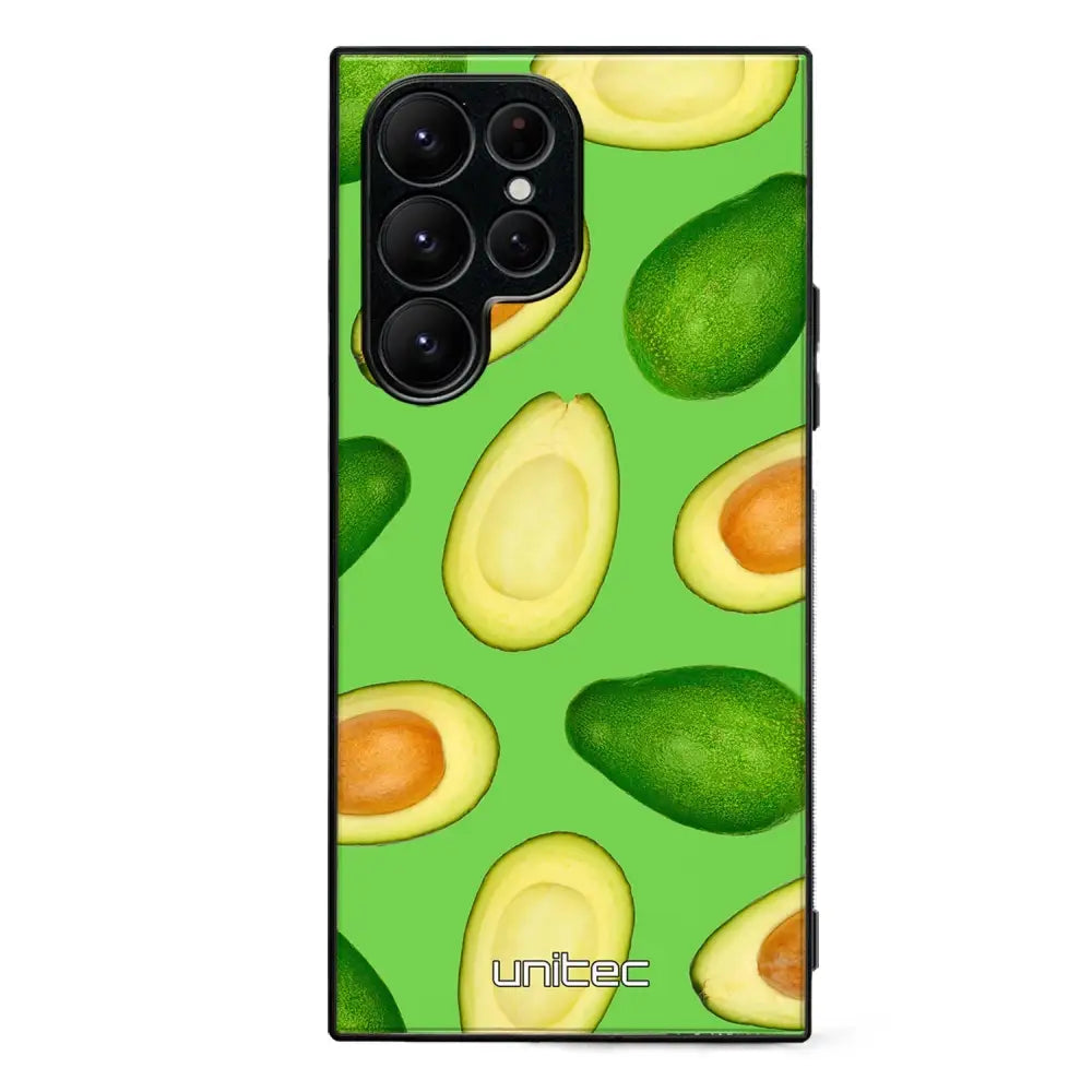 Samsung Galaxy S23 Ultra hedelmä suojakuoret - Avocados - Ei