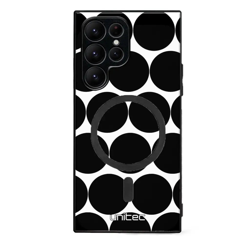 Samsung Galaxy S23 Ultra pallo suojakuoret - Musta Pallo