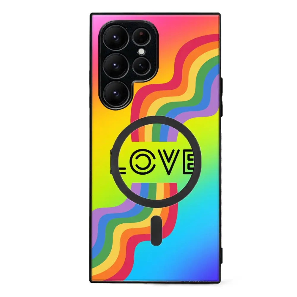 Samsung Galaxy S23 Ultra pride suojakuoret - Love