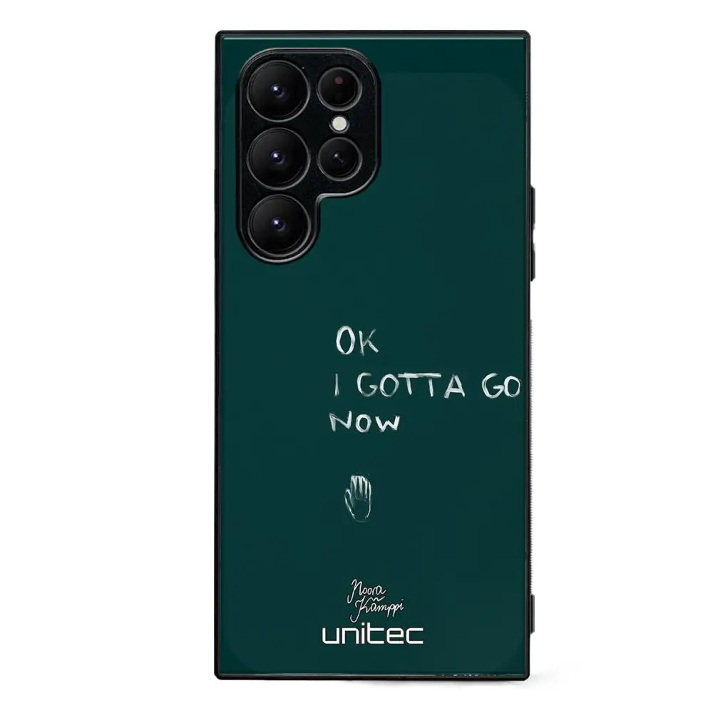 Samsung Galaxy S23 Ultra surrealistic sadness suojakuoret - Ok I Gotta Go - Noora Kämppi - Ei