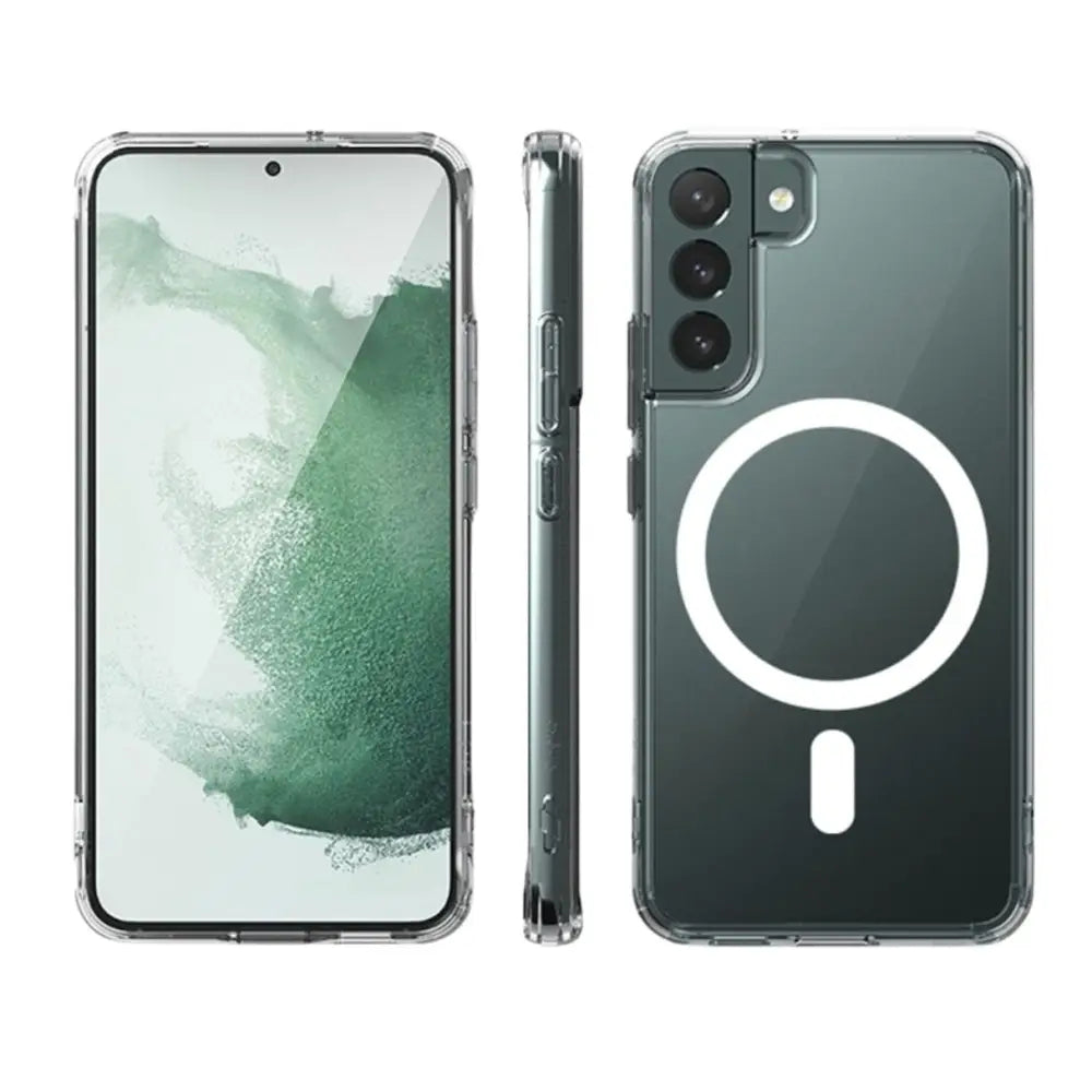 Samsung Galaxy S24 MagSafe Suojakuori Läpinäkyvä