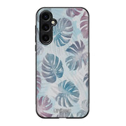 Samsung Galaxy S24 Plus kukka suojakuoret - Monstera Texture - Ei