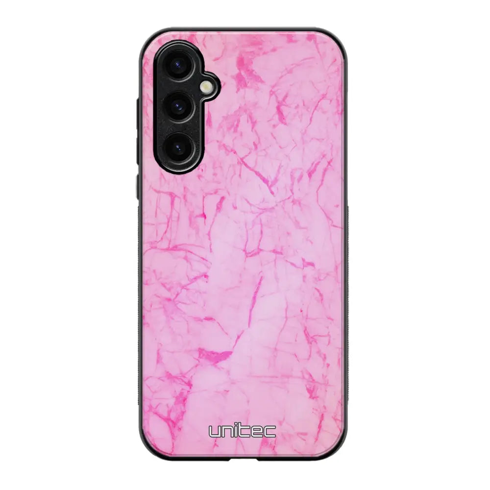 Samsung Galaxy S24 Plus marmori suojakuoret - Light Pink Marble - Ei