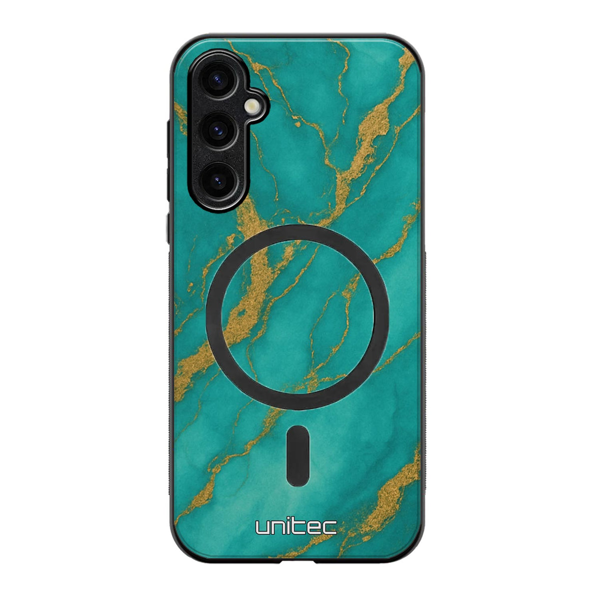 Samsung Galaxy S24 Plus Suojakuoret Marmori – Turquoise Gold