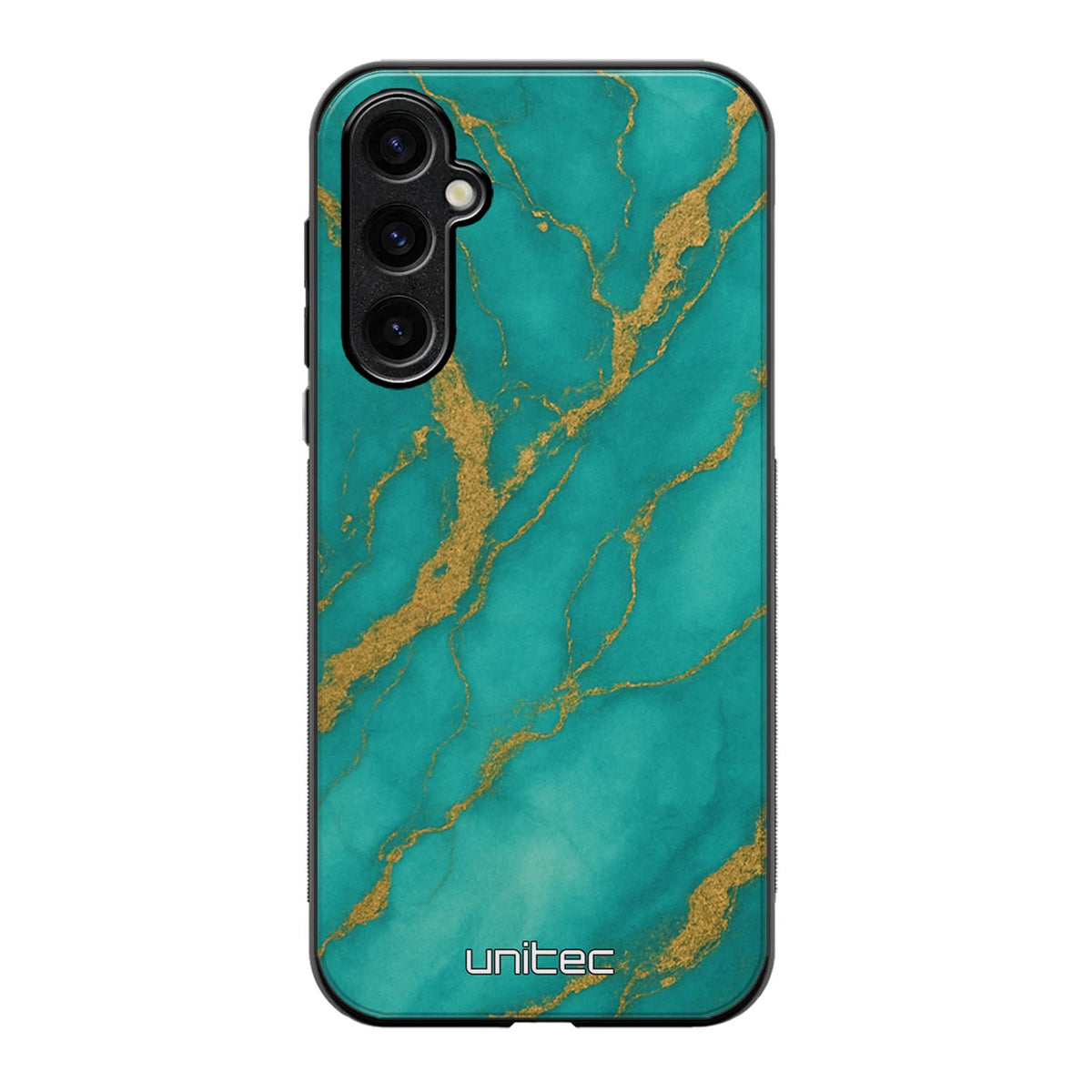Samsung Galaxy S24 Plus Suojakuoret Marmori – Turquoise Gold