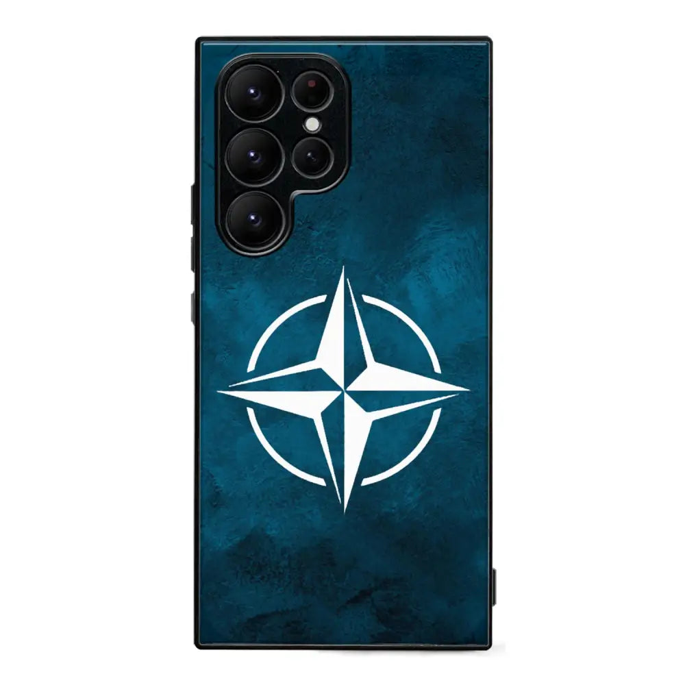 Samsung Galaxy S24 Ultra nato suojakuoret - Sininen - Ei