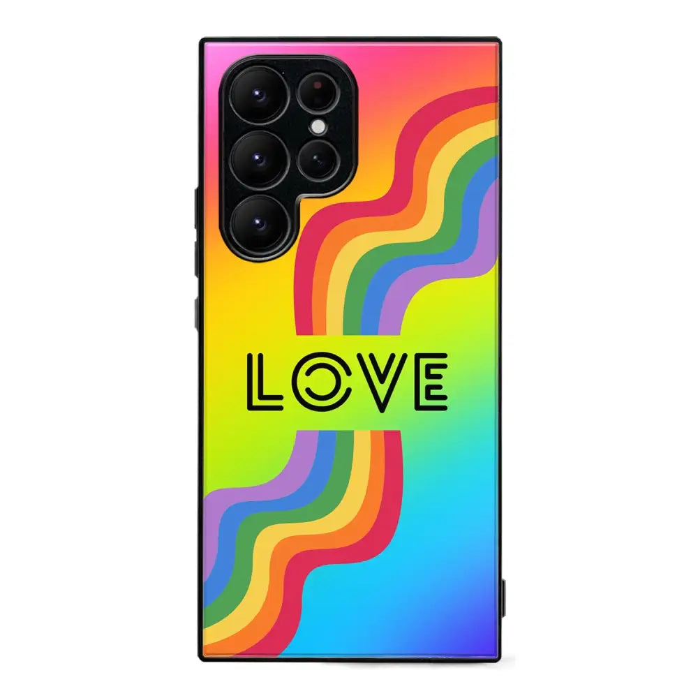 Samsung Galaxy S24 Ultra pride suojakuoret - Love - Ei