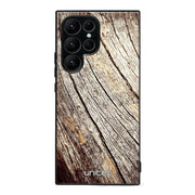 Samsung Galaxy S24 Ultra suojakuoret - Wooden Stump - Ei
