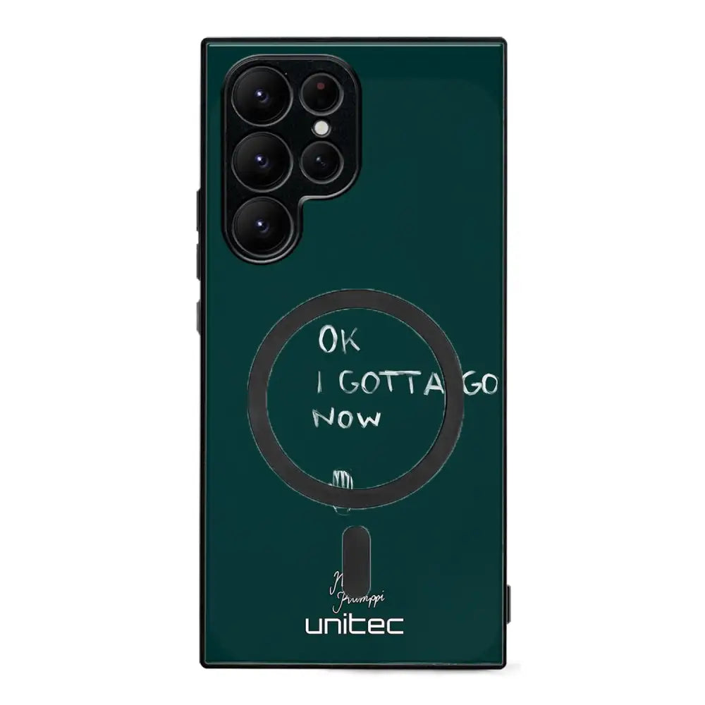 Samsung Galaxy S24 Ultra surrealistic sadness suojakuoret - Ok I Gotta Go - Noora Kämppi