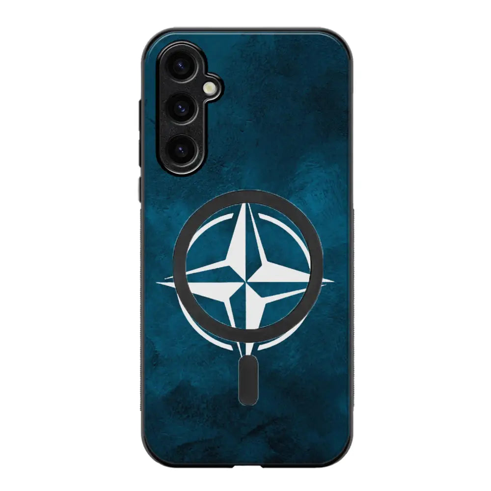 Samsung Galaxy S24 unicorn suojakuoret - Sininen - Noora Kämppi