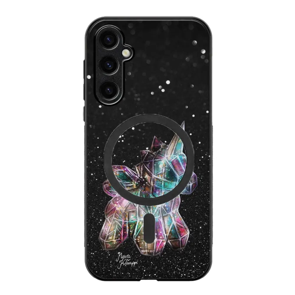 Samsung Galaxy S24 unicorn suojakuoret - Valkoinen - Noora Kämppi