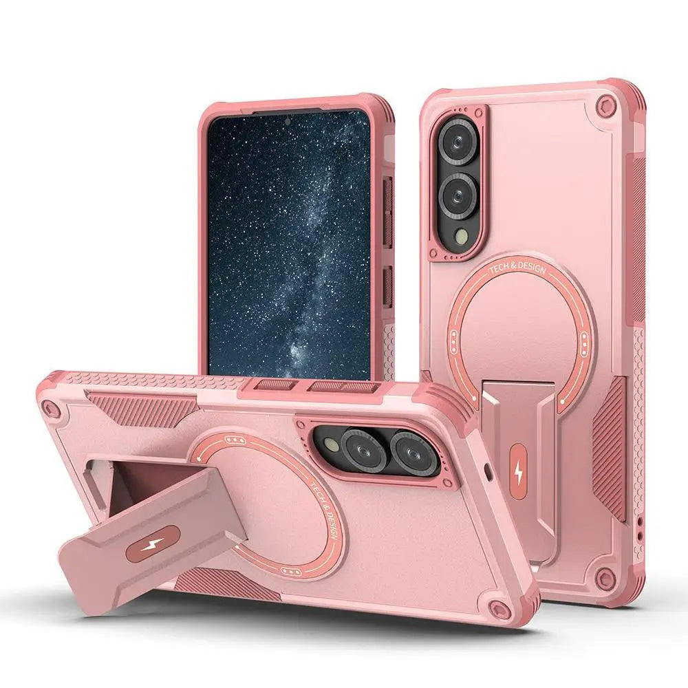Samsung Galaxy S25 Edge Armor MagSafe kuoret - Pinkki