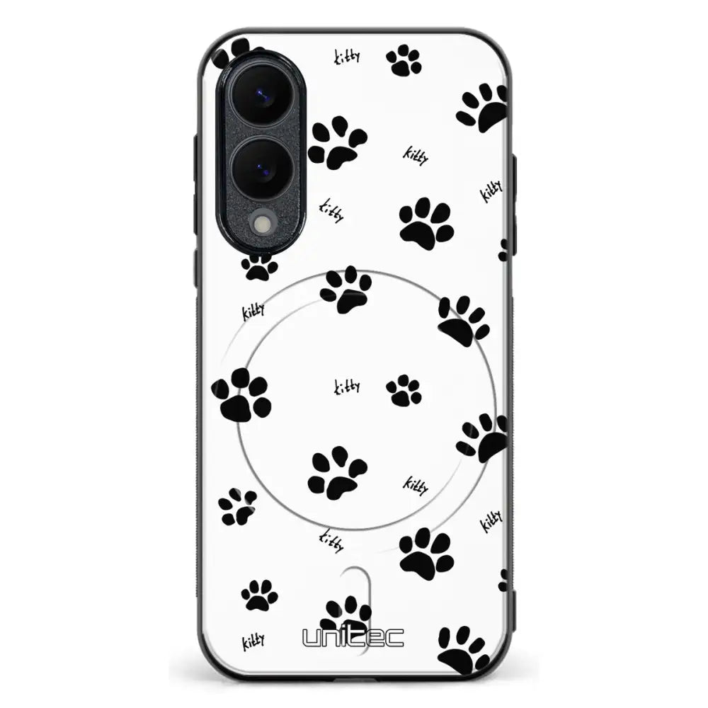Samsung Galaxy S25 Edge kissa suojakuoret Cat Paws