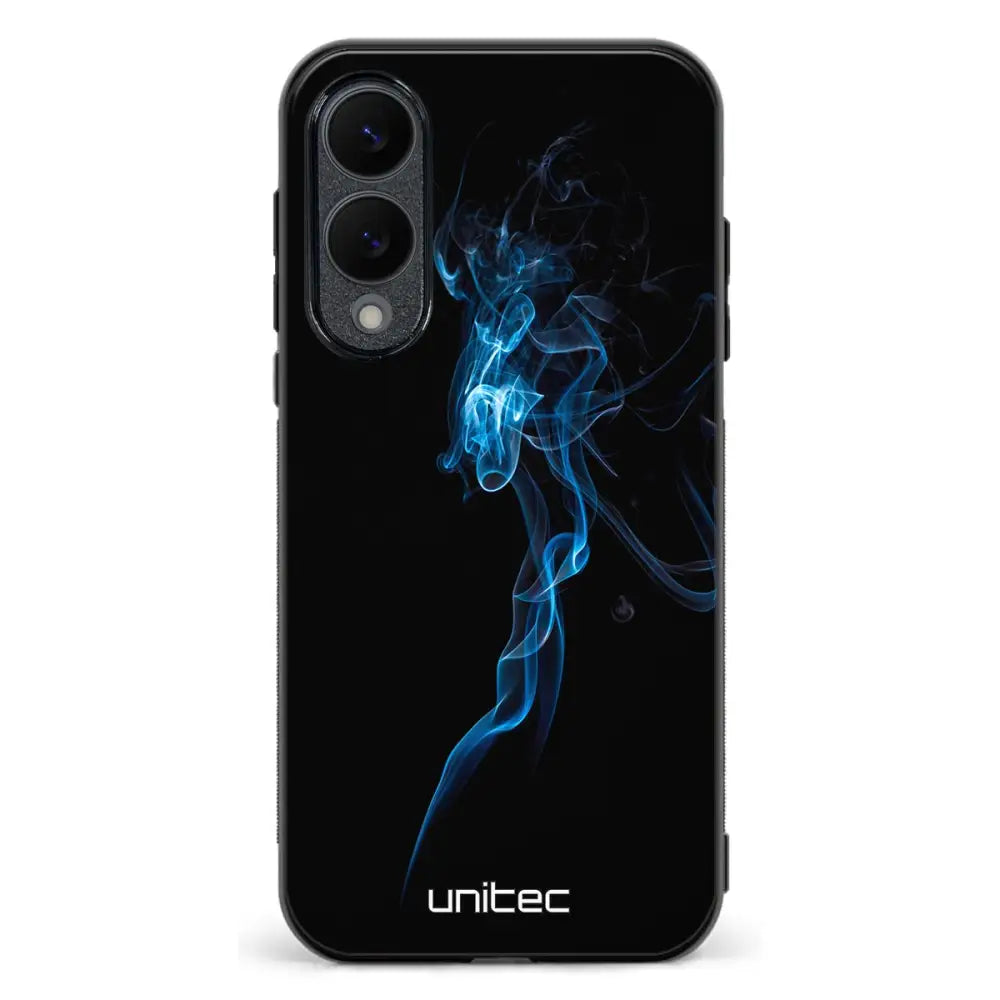 Samsung Galaxy S25 Edge suojakuoret Blue Smoke On Black Ei