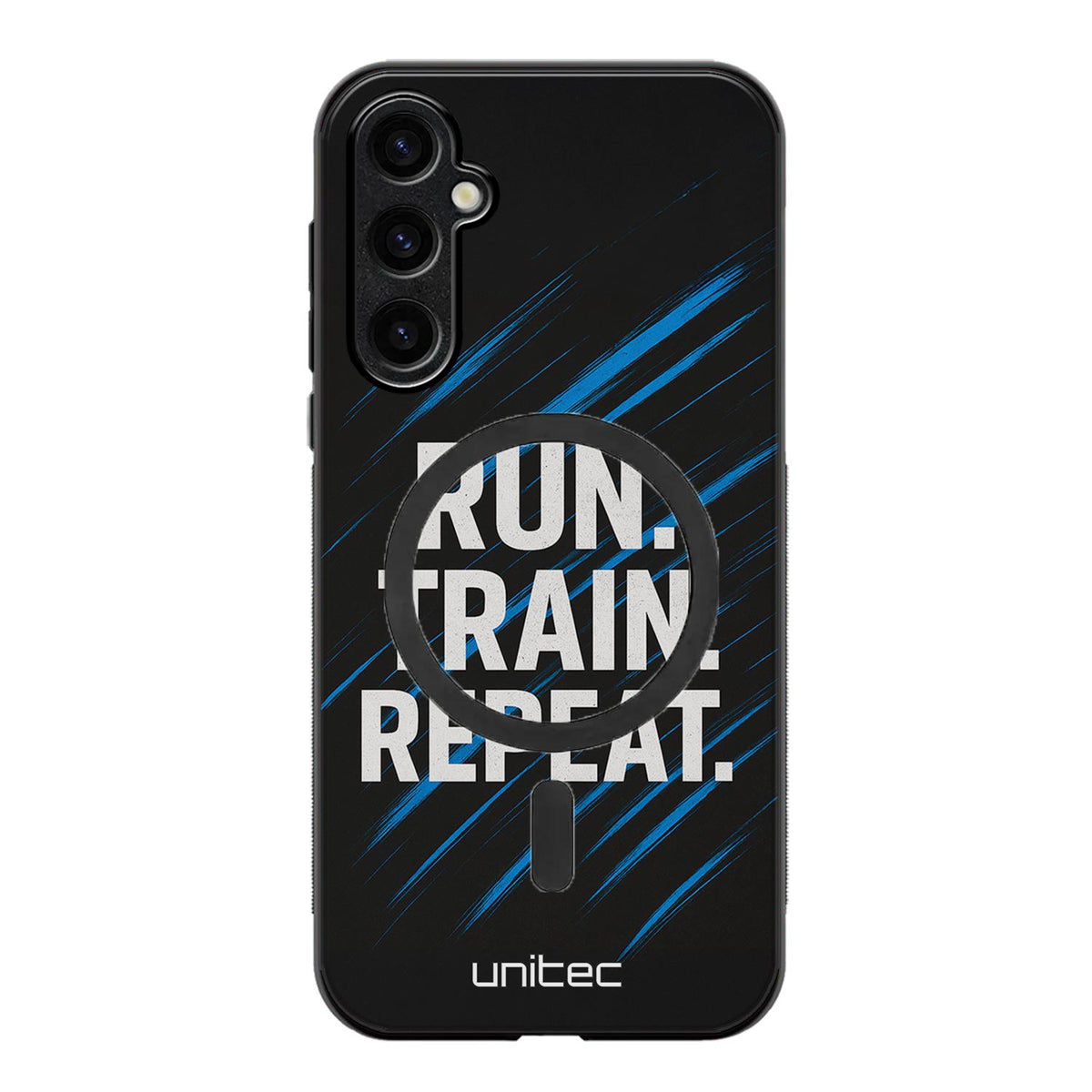 Samsung Galaxy S25 FE Suojakuoret Urheilu – Run-Train-Repeat