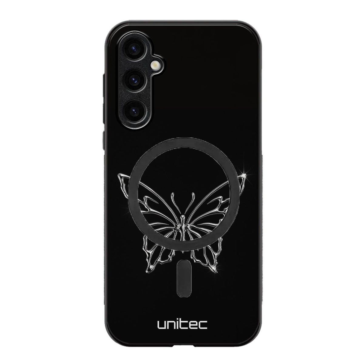 Samsung Galaxy S25 FE Suojakuoret Minimalistic – Shimmer Butterfly