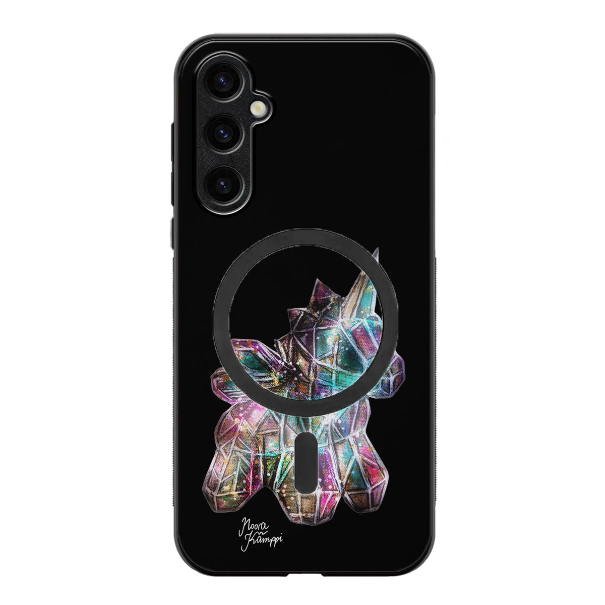 Samsung Galaxy S25 FE unicorn suojakuoret - Musta - Noora Kämppi
